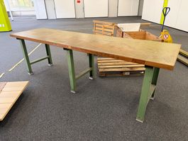 Lista Werkbank / Arbeitstisch, massiv, 300x80xH88/91.5cm