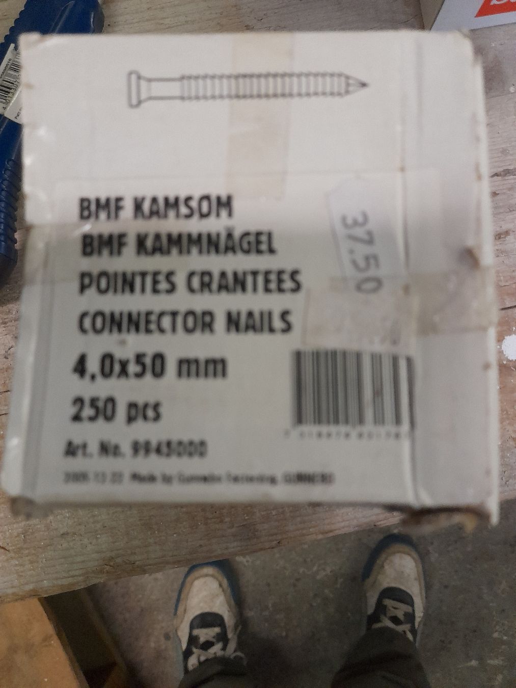 Eisenwaren: Kammnägel 4.0x50mm – Neu und originalverpackt aus Stetten AG von TheKu8248