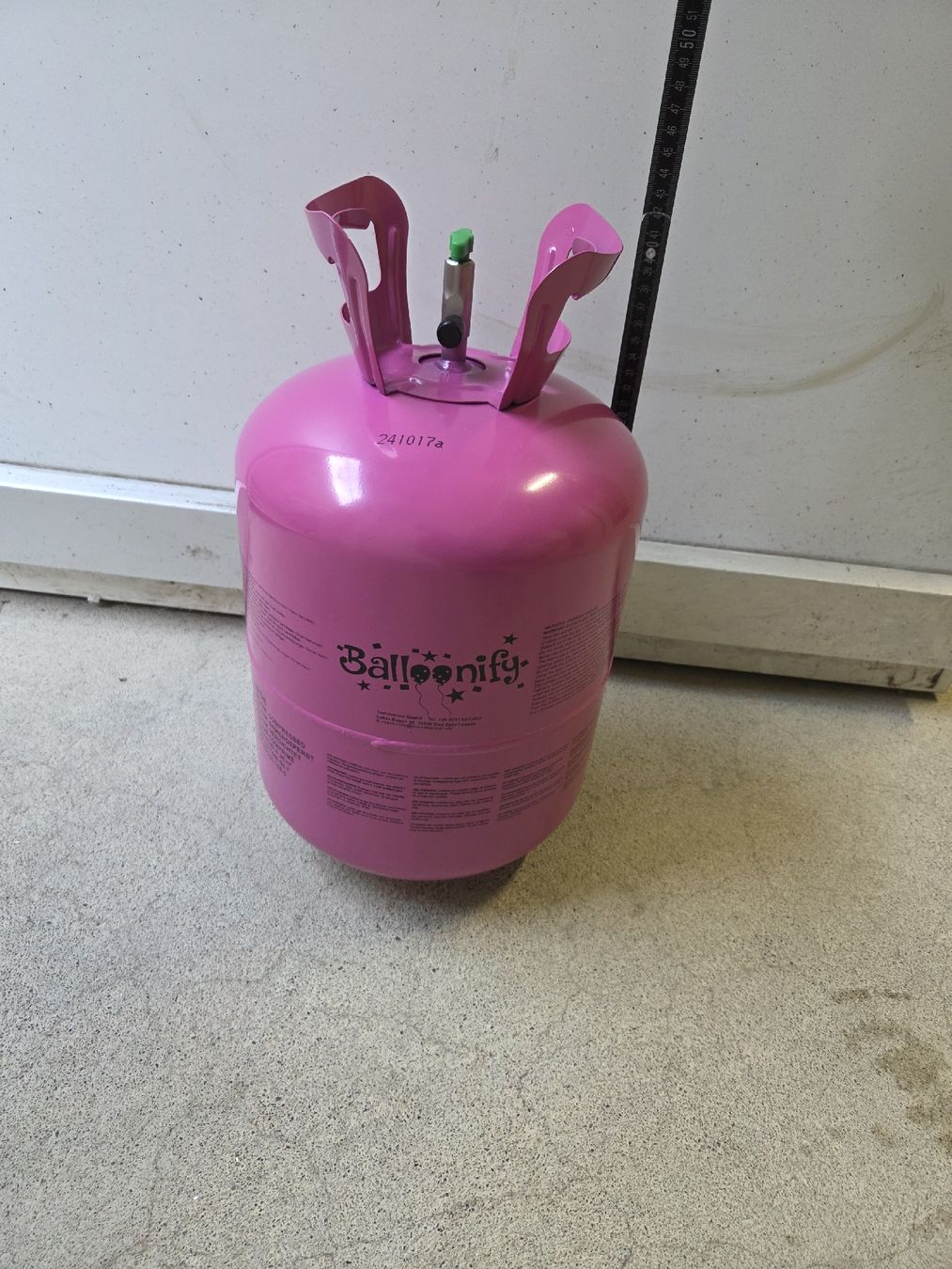 Apparecchiature e tecnologia a gas: Helium Flasche Party Deko – Usato da Dürrenäsch venduto da JFAS 1
