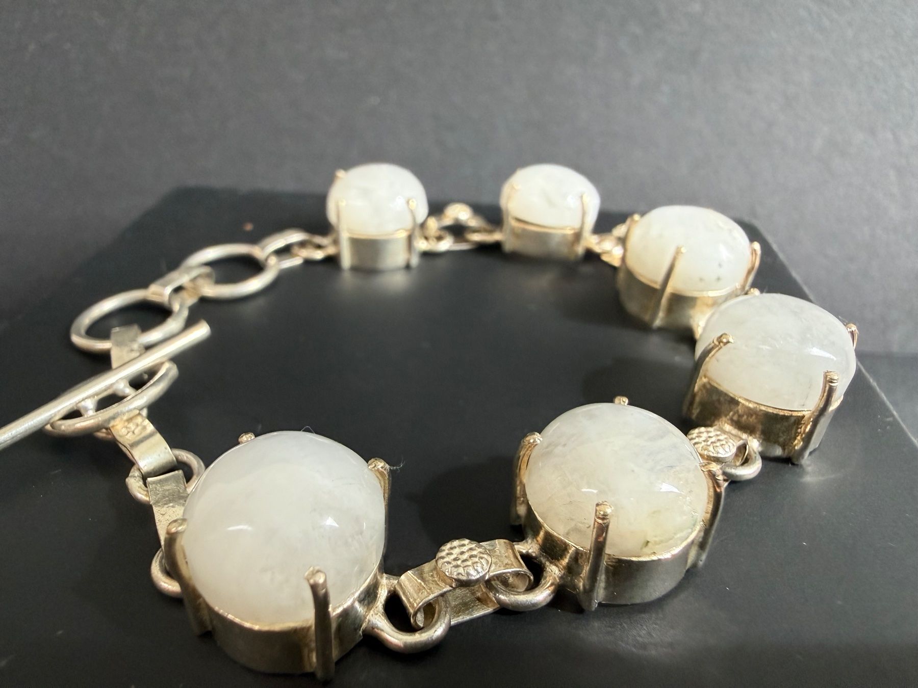 Armbänder & -reifen: Silber Armband mit Mondstein 925 – Gebraucht aus Spiegel b. Bern von Rogger72 3