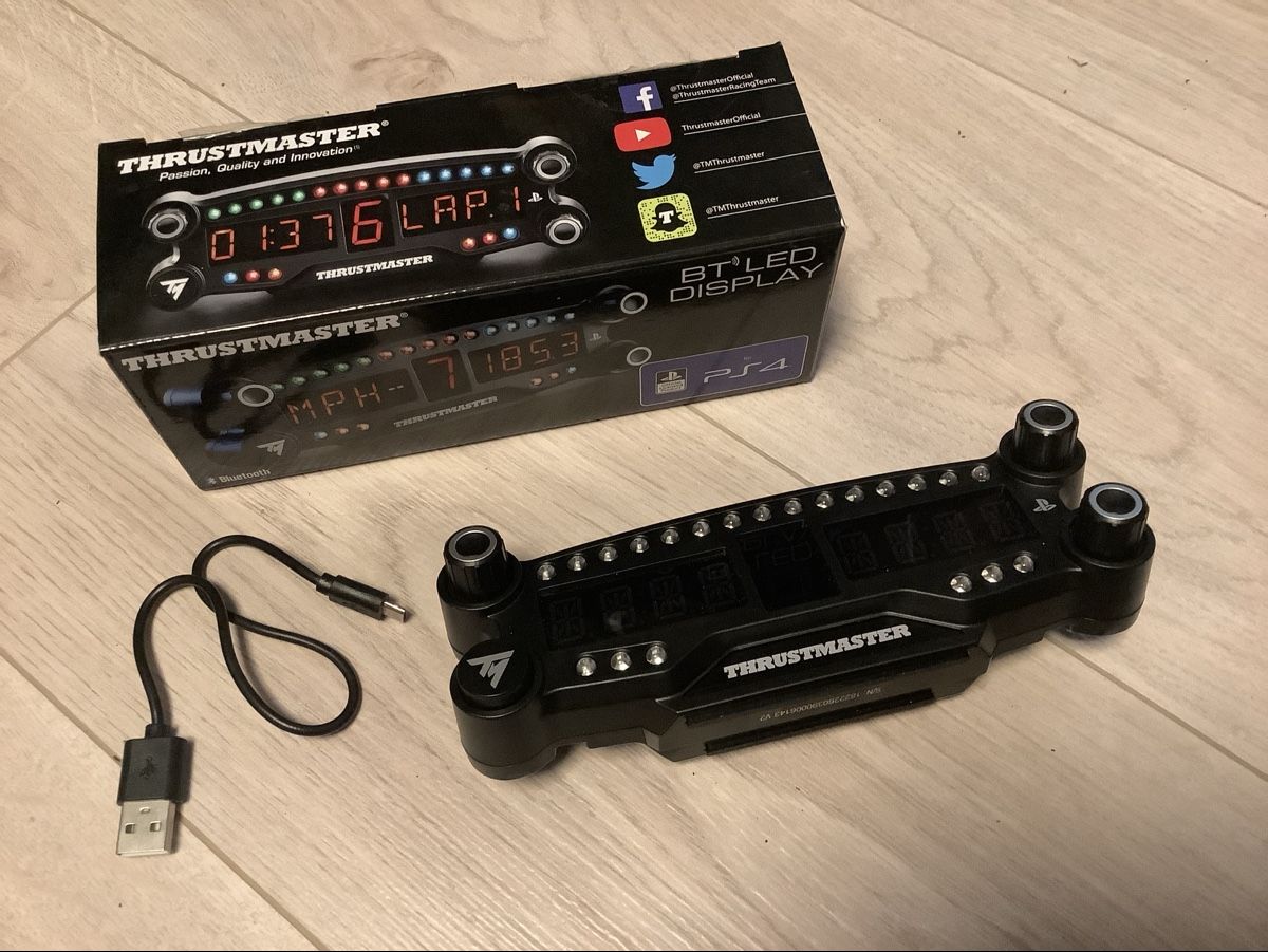 Thrustmaster Controller: Thrustmaster BT LED DISPLAY für Open Wheel Lenkrad – Gebraucht aus Elgg von fxsnotb666 1