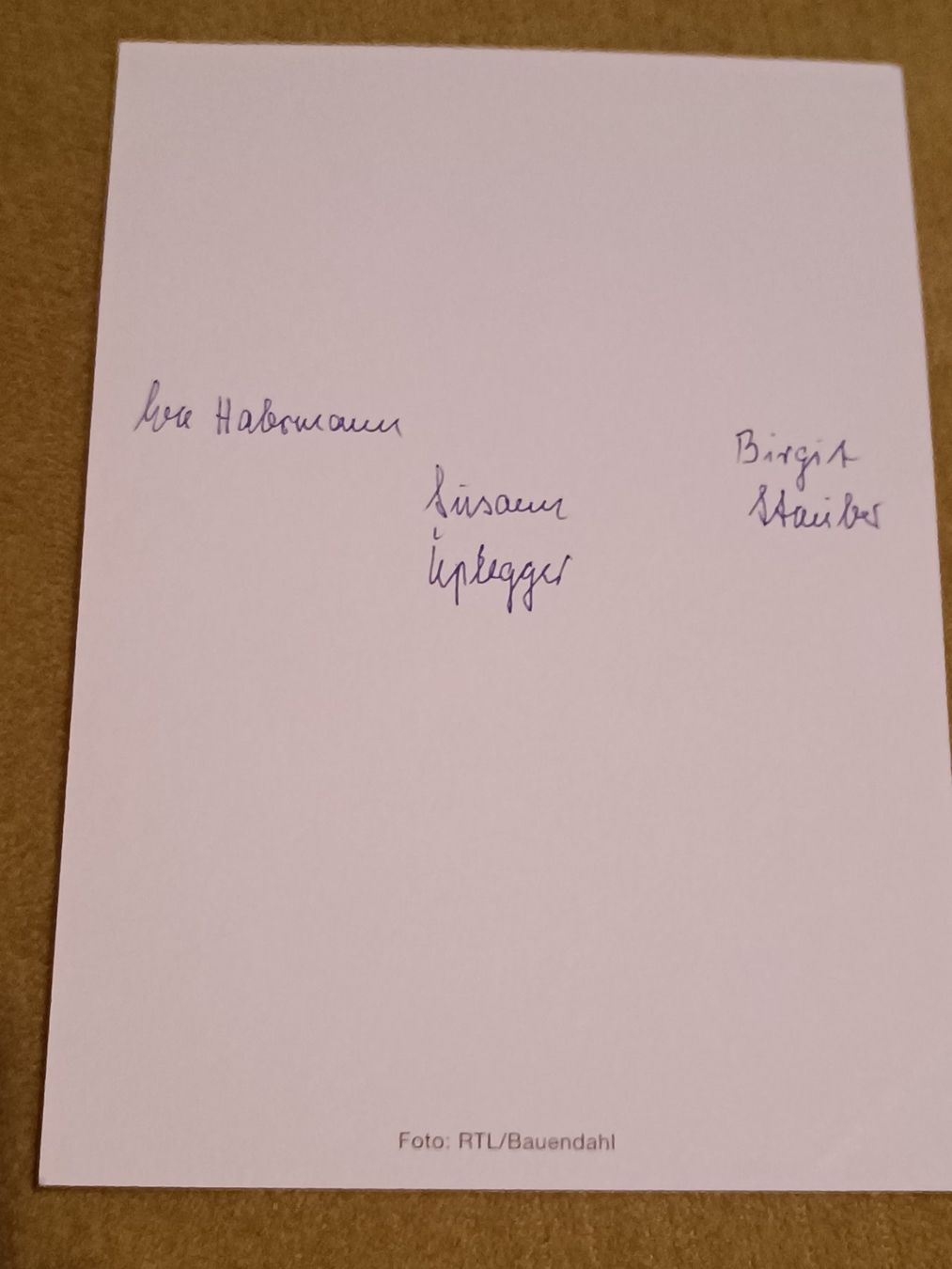 Autographes: Wilde Engel - handsigniert – D'occasion à Menziken par Autogramme 1