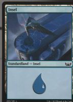 TCG Magic The Gathering  MTG De SNC BASIC LANDS 265 Insel