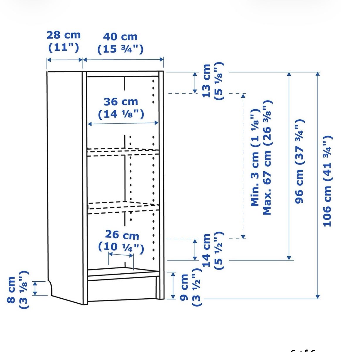 Regale: Ikea Billy bookcase black  – Neu (gemäss Beschreibung) aus Zürich von lar_7kyg 1
