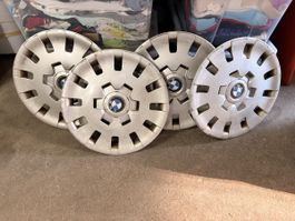 4 BMW Radkappen silber gebraucht original Ersatzteile