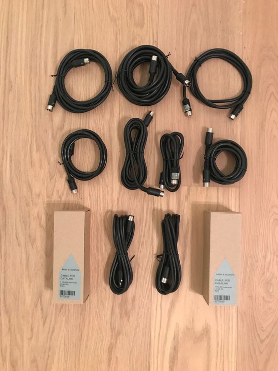 USA Custom Made Bang & Olufsen B&O 7-Pin DIN Socket to RCA Plugs ( 12 inch ) HQ