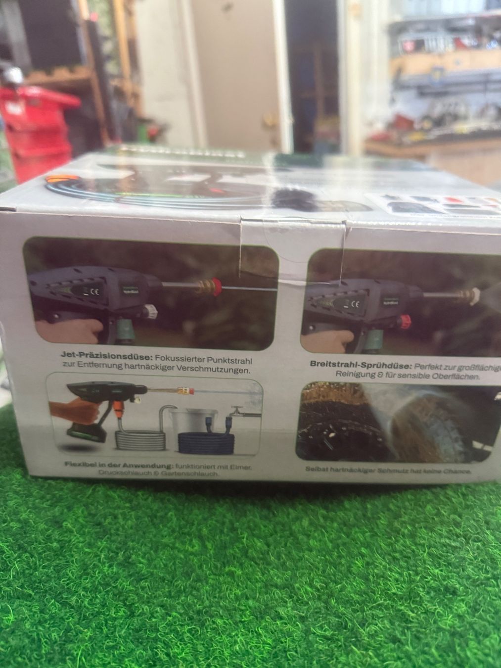 Nettoyeurs à haute pression: HammerSmitth HydroBlast mobiler Power-Reiniger 21V neu – Neuf avec emballage d'origine à Zollikerberg par ufo57 1