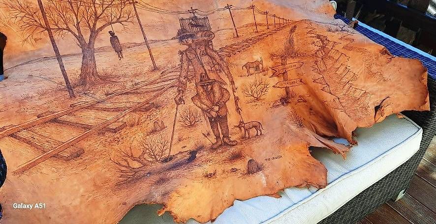 Foto & Immagini: Image sur cuir – Usato da Dardagny venduto da sermondade01