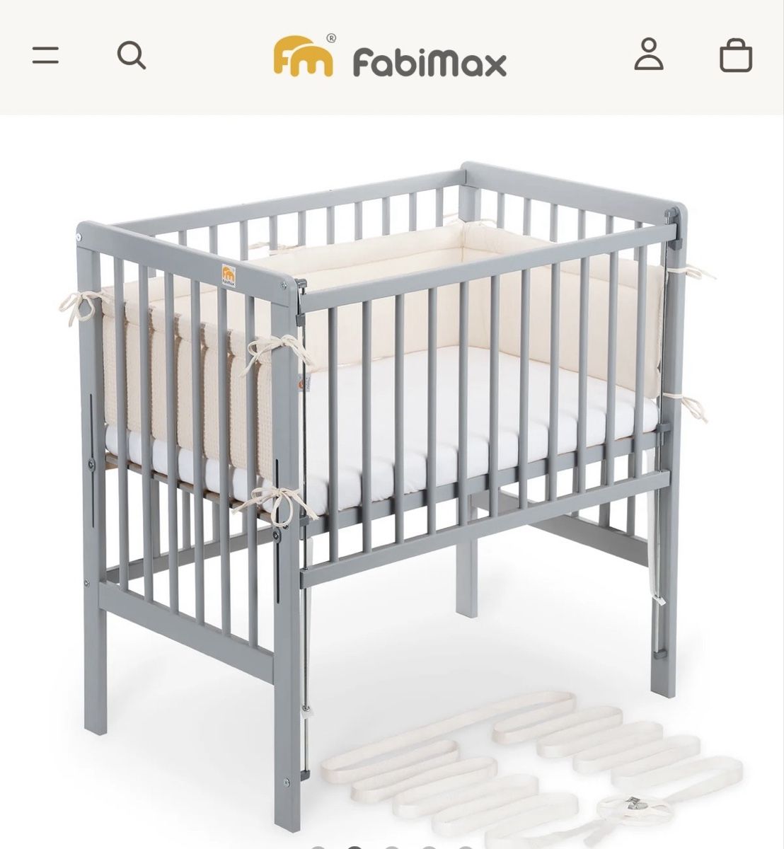 Letti: Fabimax Beistellbett Boxspring ganzes Set – Nuovo (secondo la descrizione) da Endingen venduto da Gk5543 1