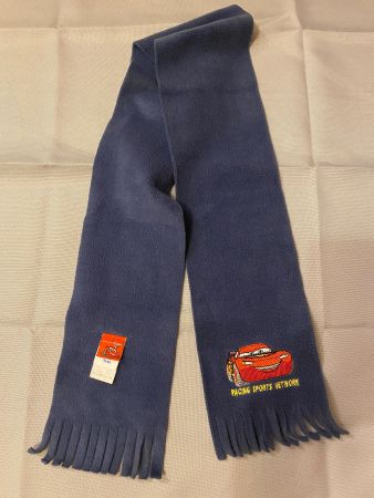 Schal Lightning McQueen Cars Pixar Fleece blau Kind Junge