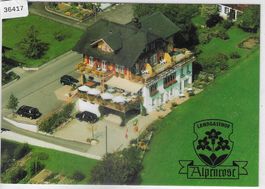 Flugaufnahme Landgasthof Alpenrose - Hofstetten/Brienz
