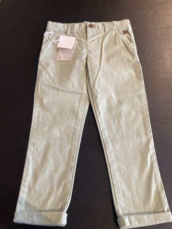 Pantalon vert clair 4 ans neuf