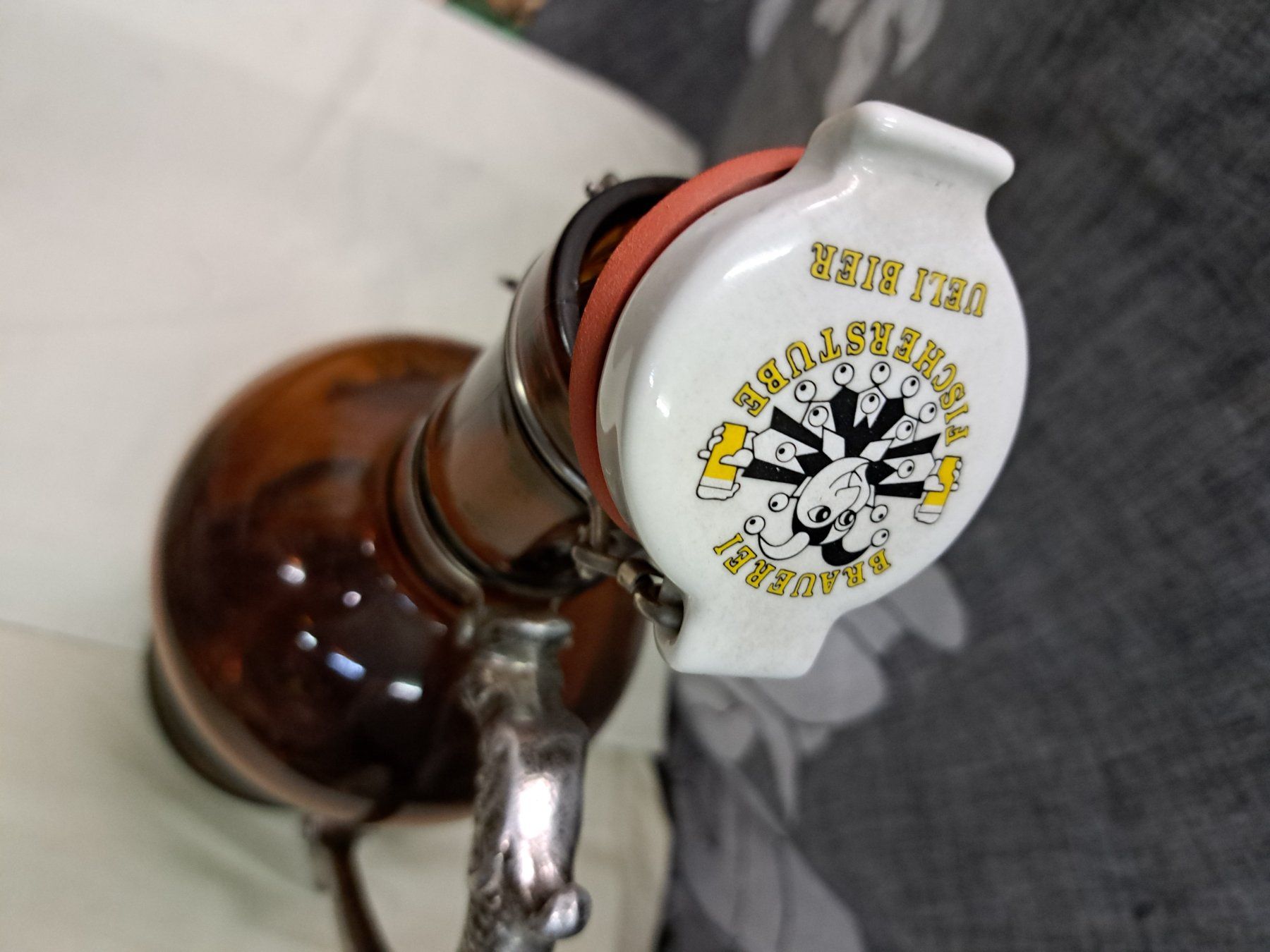 Bicchieri, Caraffe & Bottiglie: Schöne Ueli Bierflasche – Usato da Grossdietwil venduto da mahsoumi 3