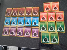 Pokémon Energiekarten 1995-1998