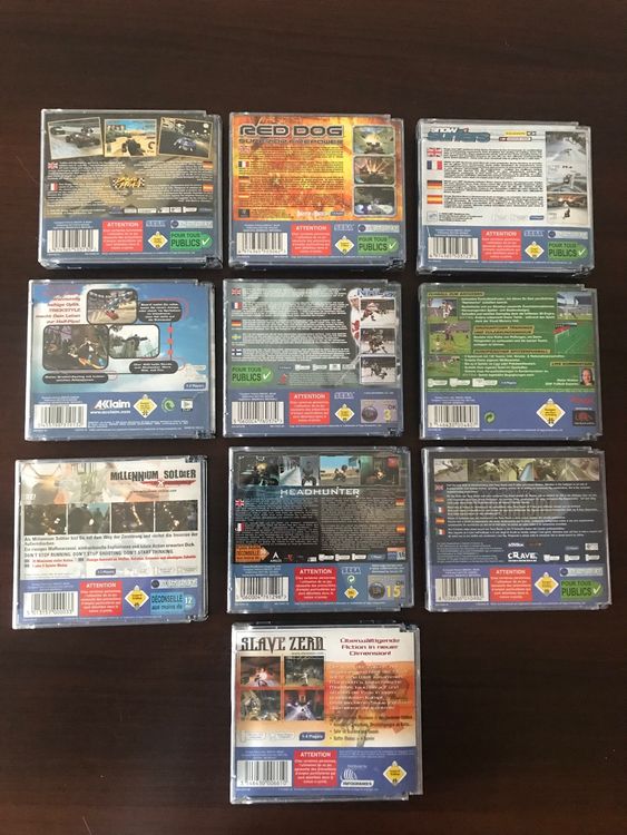 Jeu SEGA Dreamcast Headhunter - Édition Promo / Press White Label