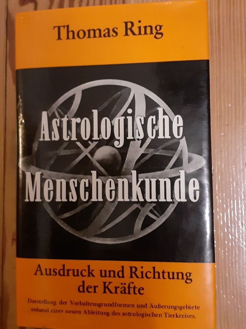 Libri: Astrologische Menschenkunde, Bd.2  ...Kräfte  v. Thomas Ring – Usato da Basel venduto da Luge