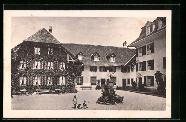 Ansichtskarten: Stalden-Dorf i. E., Christl. Heim Schlos – Gebraucht aus Berlin von bartko-reher