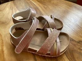 Sandalen Rosegold Rose Gr. 26/27