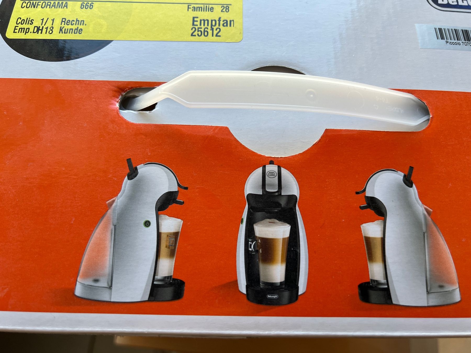 De'Longhi Macchine per caffè & Macchine per espresso: DELONGHI Kaffeemaschine Dolce Gusto Piccolo – Nuovo e nell'imballaggio originale da Zufikon venduto da SULMI02 1