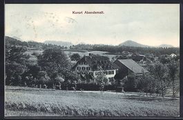AK Abendsmatt, Teilansicht des Ortes
