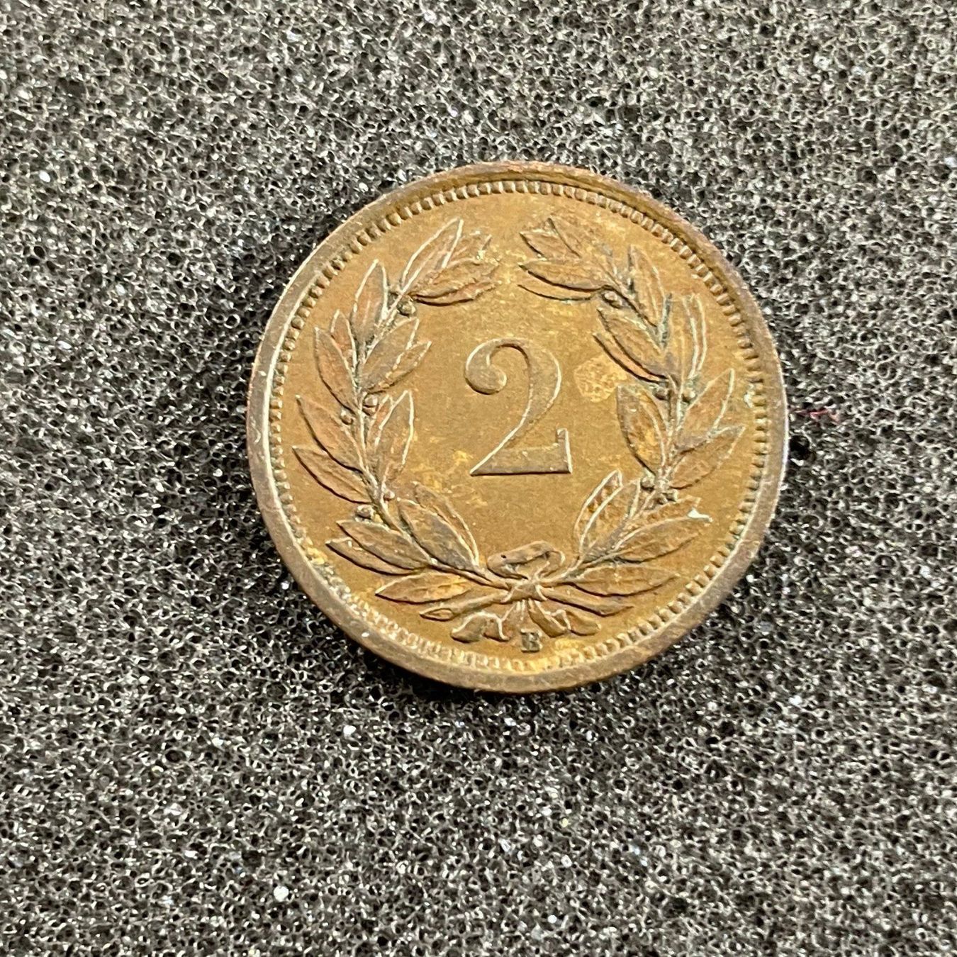 Tutti le monete: 2 Rappen 1930 (157) – Usato da Reitnau venduto da tb-muenzen 2