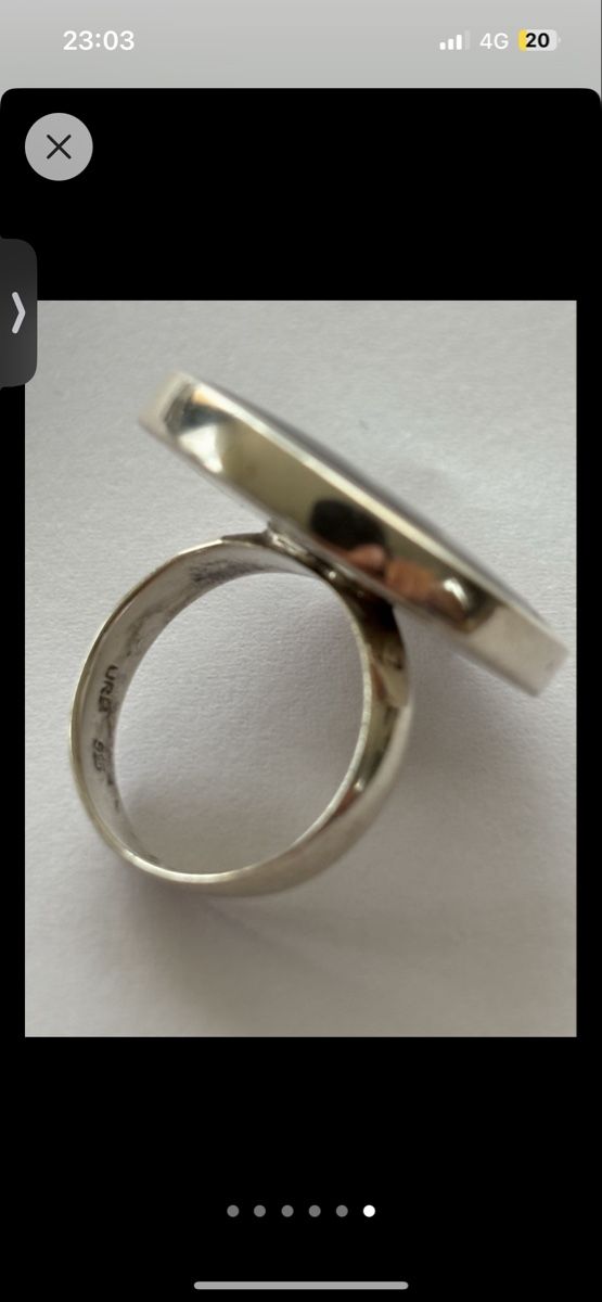 Ringe: Silberring mit Abalone-Muschel 925 – Gebraucht aus Menziken von sense83 5