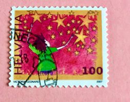 Nr.1244 mit Stempel Lasst Liebe sprechen 2007