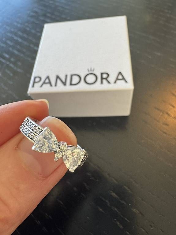 Pandora Ringe: Pandora Bow Ring Silber – Gebraucht aus Jonen von victoria0206 2
