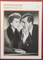 Deborah Kerr 1921-2007 Autogramm Sammel-/ Fotokarte 13x18cm