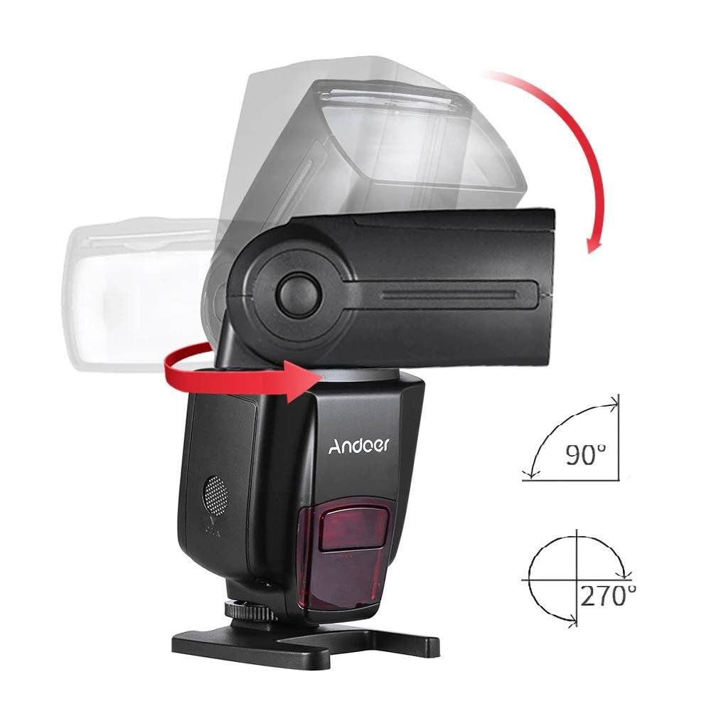 Flash: Andoer AD560 IV Universal Slave Speedlite-blitz Trigger DSLR – Nuovo (secondo la descrizione) da Suberg venduto da Lovelyfashion 3