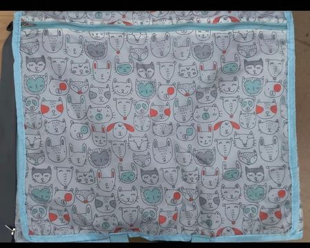 Spieltisch für den Kindersitz /Tasche mit Tiermotiv 🐺🦊🐼