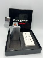 Silver Match USB Feuerzeug, neuwertig und wiederaufladbar!