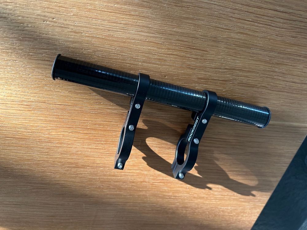 ROCKGEIST: Bikepacking - BarJam Halterung & Carbon Bar 2.0 (Neu (gemäss ...