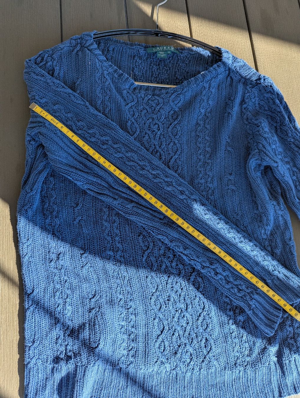 Ralph Lauren Maglioni & Felpe: Lauren Ralph Lauren Pullover Grösse M blau 100% Leinen – Usato da Seengen venduto da sam_x5tk 7