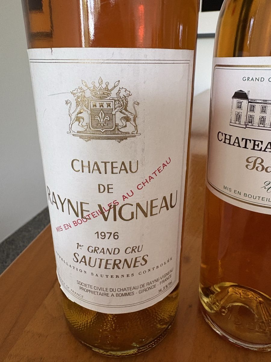 Wein: 4 Flaschen Sauternes – Neu (gemäss Beschreibung) aus Winterthur von Eva1 1