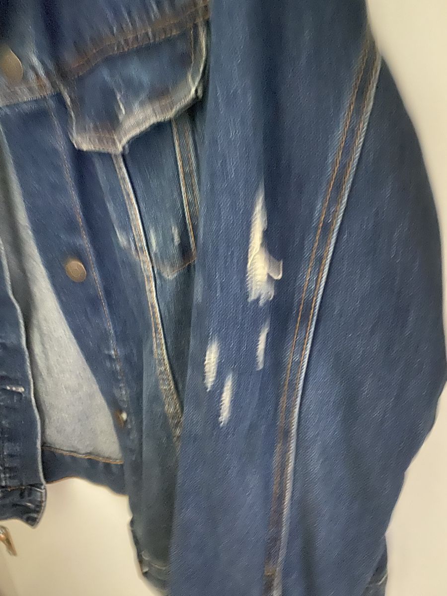 Pull&Bear Giacche: Veste en jean homme Pull&Bear usure taille L – Usato da Nyon venduto da rab_vl5j 1