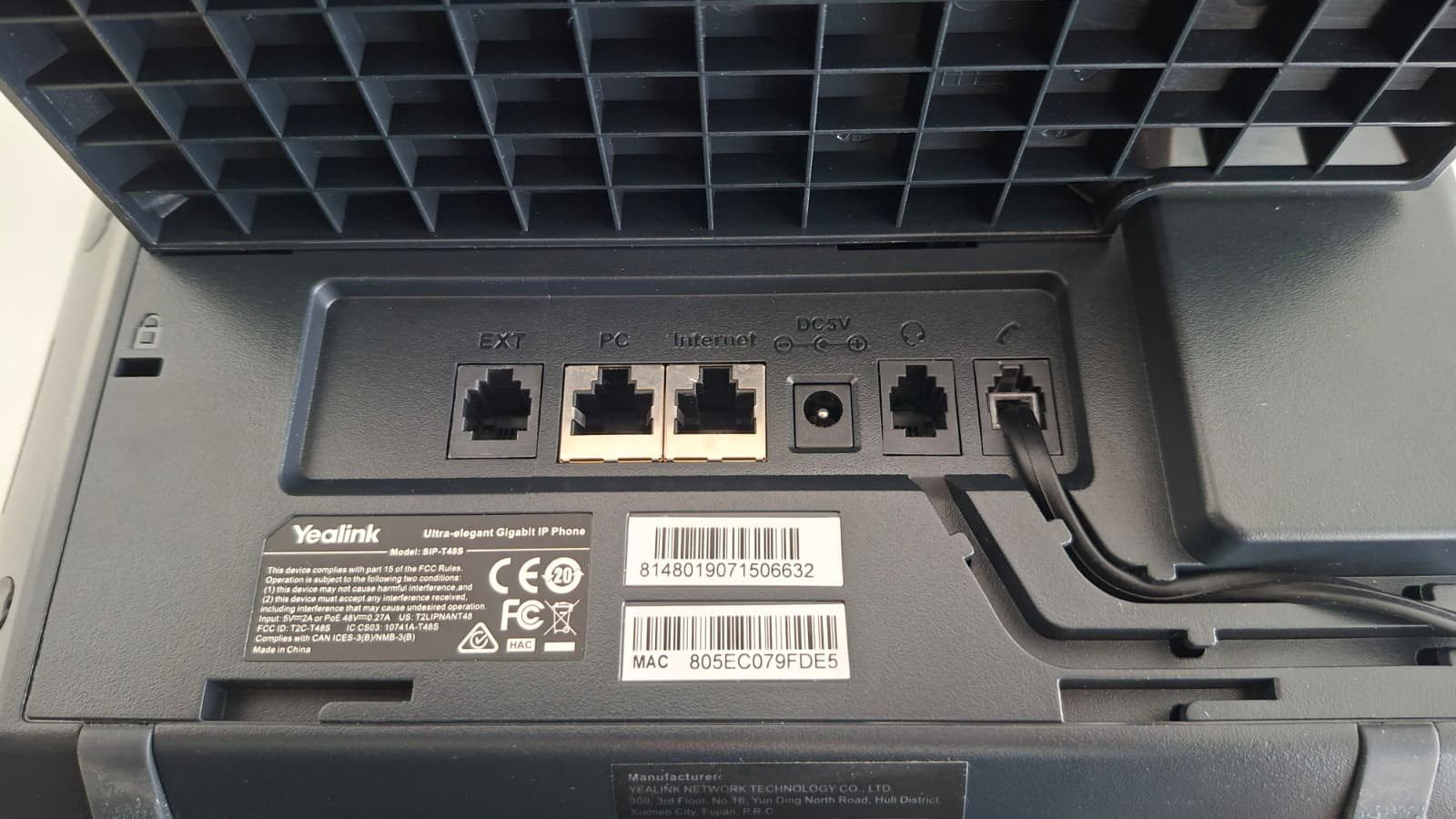 Yealink Telefoni: Yealink T48S – Usato da Bassersdorf venduto da dangadang 2