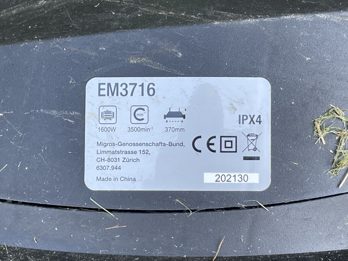 Migros Rasenmäher: Rasenmäher elektrisch  – Gebraucht aus Zürich von Pitschi17 2