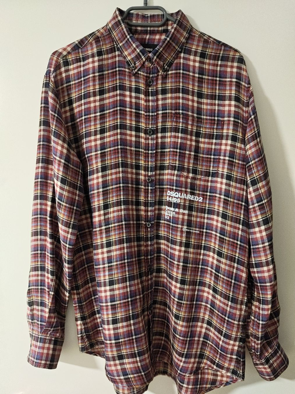 Dsquared2 Hemden: Dsquared2 Camicia Lino  Grösse 46 (M) – Gebraucht aus Seon von chf_g29b