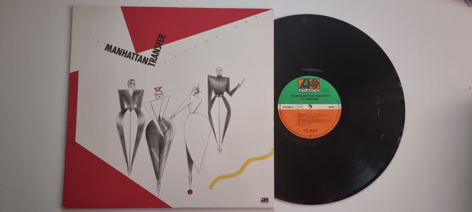 Schallplatten: LP The Manhattan Transfer – Extensions – Gebraucht aus Schaffhausen von Kellerrassel