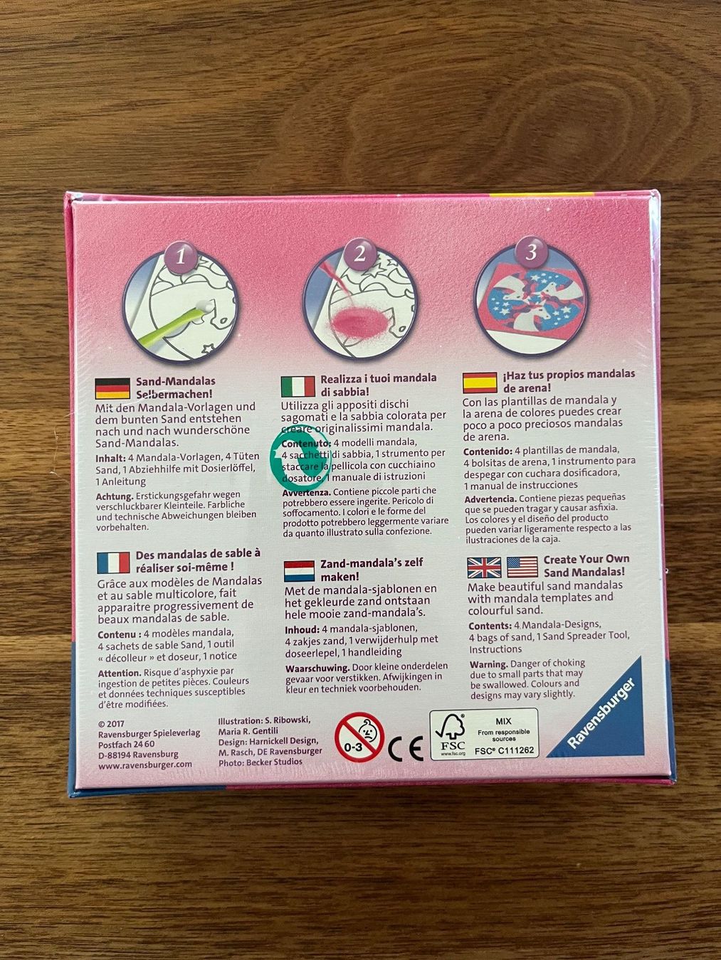 Kit bricolage: Sand Mandala Designer Romantic neu – Nuovo e nell'imballaggio originale da Kreuzlingen venduto da zwergli05 1