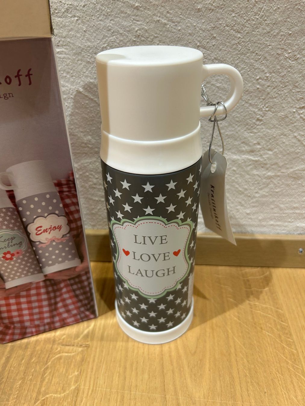 Thermos Trinkflaschen & Thermosflaschen: KRASILNIKOFF, Thermosflasche, 500 ml – Neu und originalverpackt aus Innertkirchen von Urbachtal 3
