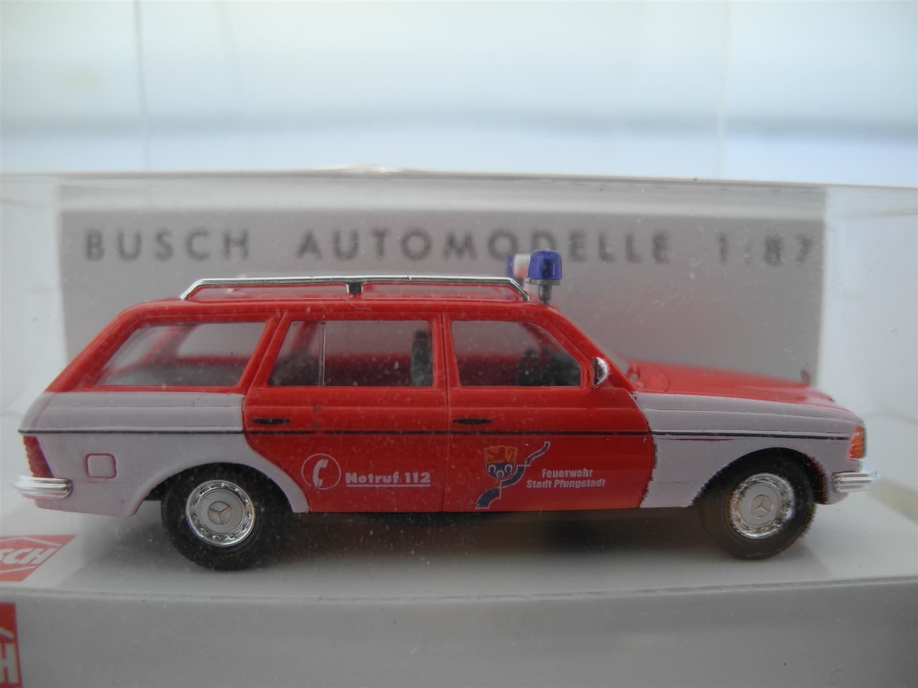 Busch Modellini d'auto: Busch 46809 "FW Pfungstadt", Nr. t27 – Nuovo e nell'imballaggio originale da Kottwil venduto da Crazyrolf 1