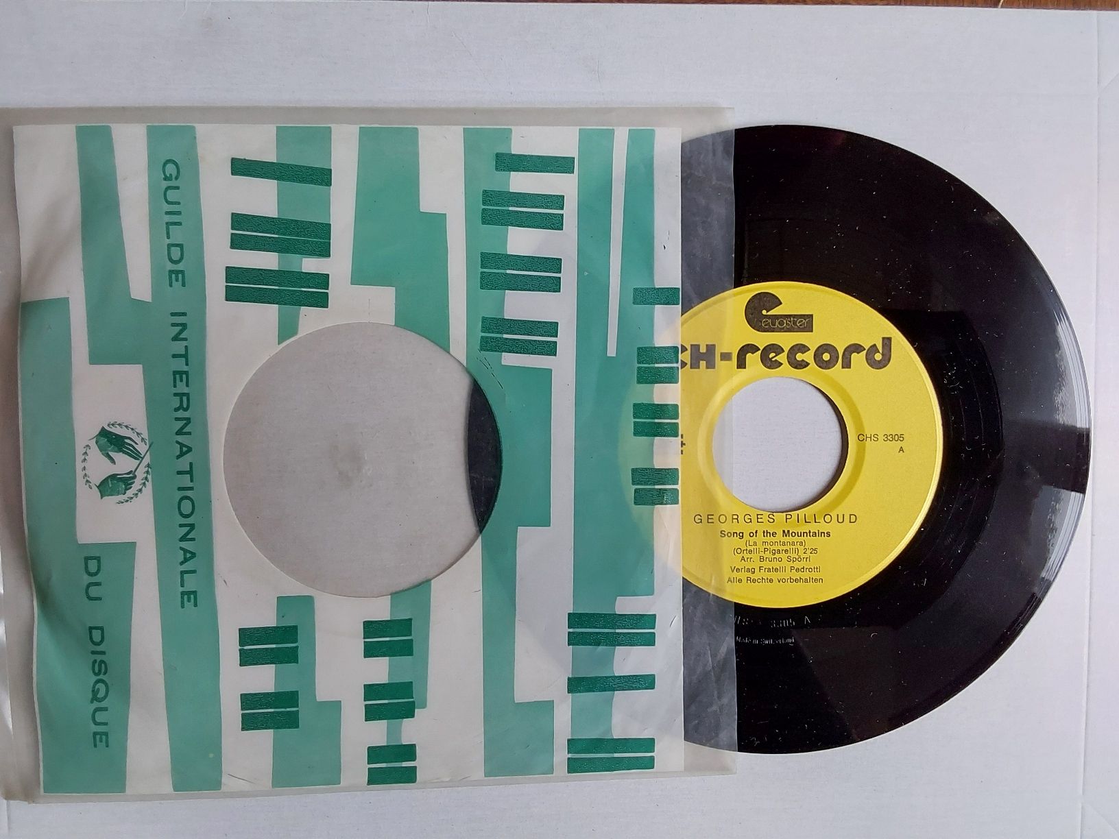 Vinyles: Vinyl Single - Georges Pilloud - Suisse – D'occasion à Villeret par Fil11