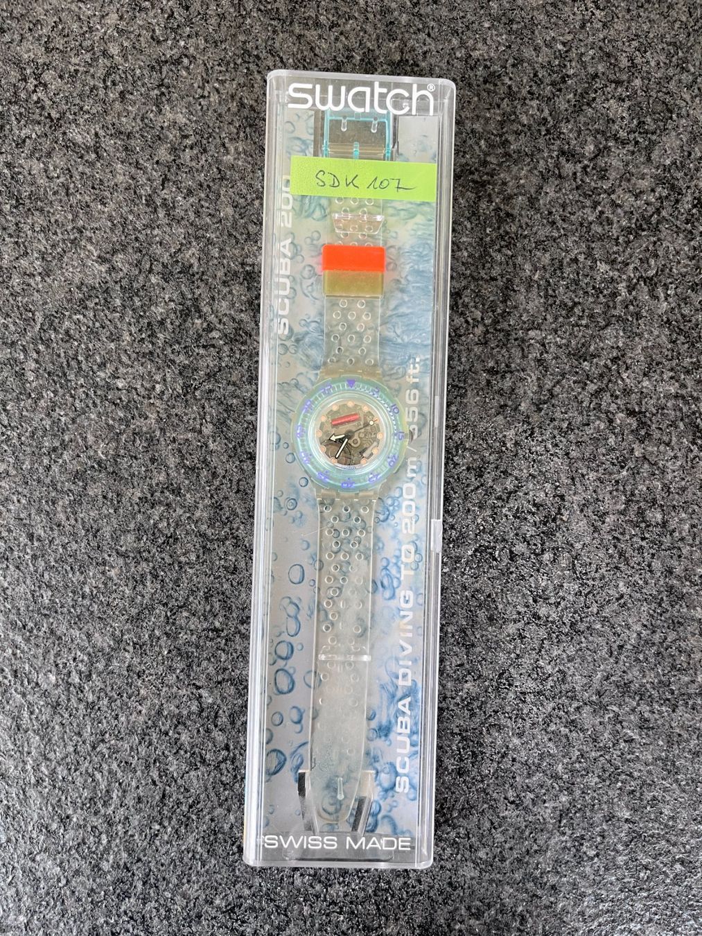 Swatch Orologi: Swatch Armbanduhr SDK107 "BLUE ICE" – Usato da Allschwil venduto da Zermatt