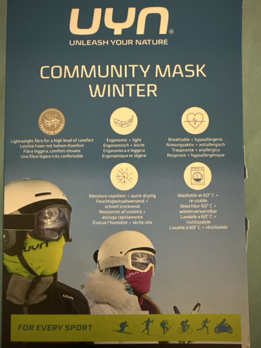 Masken: Schlauchmaske, S/M – Neu und originalverpackt aus Zweisimmen von Mousie 1