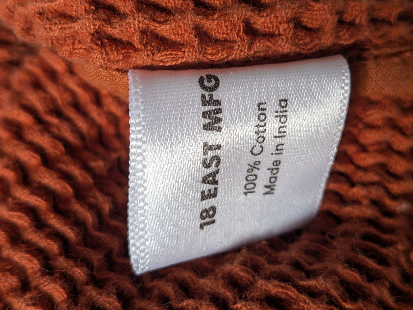 Maglioni & Felpe: 18 East MFG - Waffel Baumwollpullover – Usato da Liebefeld venduto da Loopinfility 2