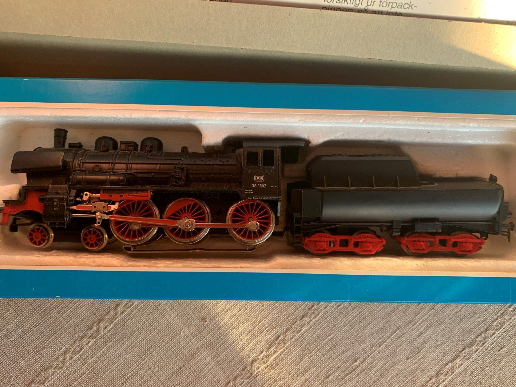 Märklin Modellini di ferrovie: Märklin H0 3098 DB Dampflok – Usato da Volketswil venduto da zwitsch33