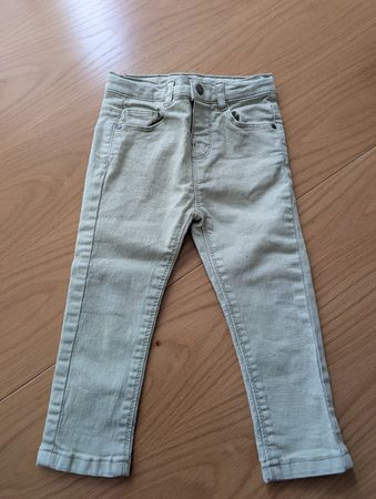 Manor Baby Jeans Gr. 86 👖 Olivgrün