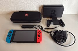 Nintendo Switch V2 – Komplettset mit Dock & Zubehör